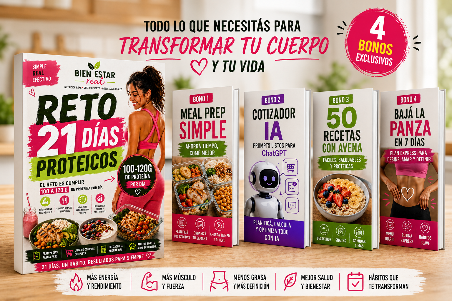 Reto 21 Días Proteicos | Aprendé a llegar a tu proteína diaria